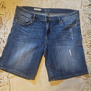 Kut from the Kloth Dark Blue Denim Shorts